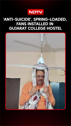 'Anti-Suicide', Spring-Loaded Fans Installed In College Hostel After SC Directive