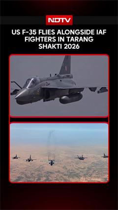 US F-35 Flies Alongside Rafale, Su-30MKI, Tejas and Mirage 2000 In Tarang Shakti 2026