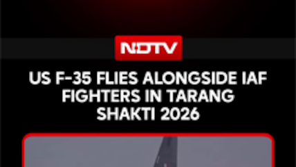 US F-35 Flies Alongside Rafale, Su-30MKI, Tejas and Mirage 2000 In Tarang Shakti 2026