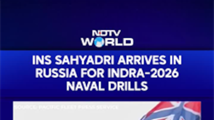 Indra-2026 Naval Exercise: INS Sahyadri Arrives In Russia For Naval Drills In Sea Of Japan
