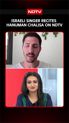 Israeli Singer Recites Hanuman Chalisa On NDTV