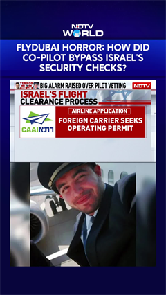 Flydubai Hijack Attempt News: How Did Co-Pilot Bypass Israel's Security Checks?