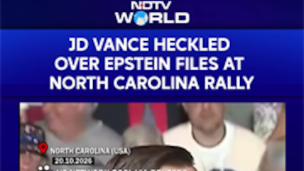 JD Vance Heckled Over Epstein Files At North Carolina Rally