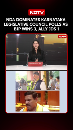 Karnataka MLC Polls: NDA Wins All 4 Seats, Congress Draws A Blank