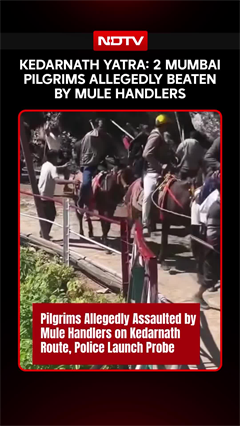 Kedarnath Yatra 2026 | On Cam: 2 Mumbai Pilgrims Allegedly beaten By Mule Handlers