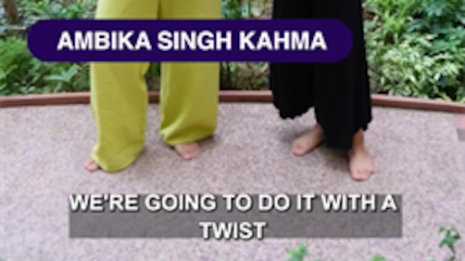 Chat While You Balance With Sharan Khanna