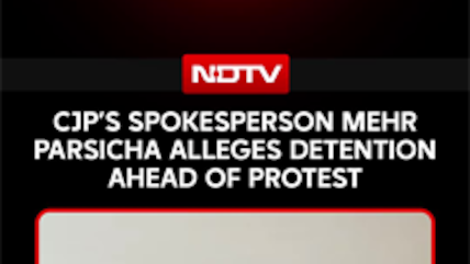 Jantar Mantar Protest | CJP Spokesperson Mehr Parsicha Detained Ahead Of Delhi Protest