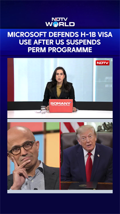 US News: Microsoft Defends H-1B Visa Use After US Suspends PERM Programme