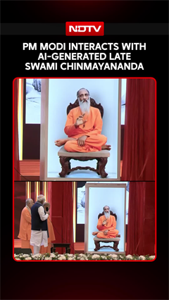 PM Modi Witnesses AI Bring Swami Chinmayananda's Legacy To Life