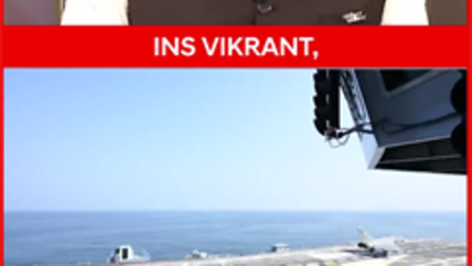 Rafale Fighter Jet Touches Down On INS Vikrant In Major Milestone For Indian Navy