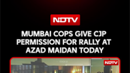 CJP Protest | Mumbai Cops Give CJP Permission For 'Lehra Do Tiranga' Rally At Azad Maidan Today
