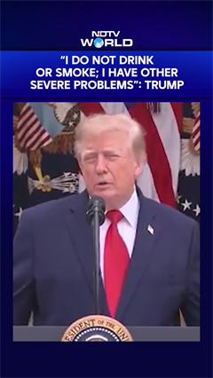 Donald Trump: "I Don't Drink Or Smoke, I Have Other Severe Problems"