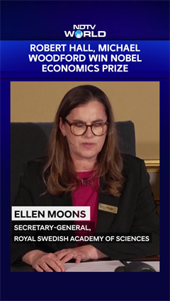 Nobel Economics Prize 2026 Awarded To Robert Hall And Michael Woodford