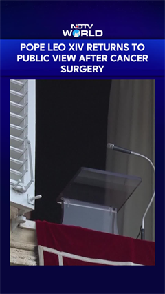 Pope Leo Appears Before Faithful After Successful Cancer Surgery | Pope Leo XIV Health
