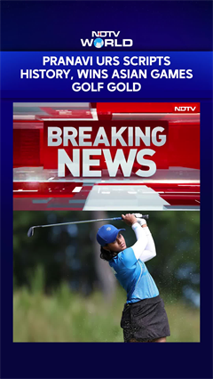Asian Games 2026 | Pranavi Urs Scripts History With First Ever Asian Games Gold In Women's Golf