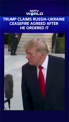 "Because I Said So": Trump Claims Russia-Ukraine Ceasefire Agreed After He Ordered It