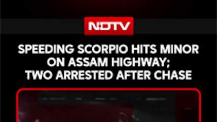 Assam Highway Accident: Speeding Scorpio Hits Minor, 2 Arrested After Chase