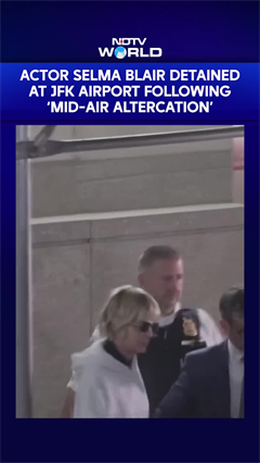 American Actor Selma Blair Arrested After 'Mid-Air Altercation' On Flight To New York