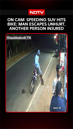 SUV Hit-And-Run Caught On Camera In Thoothukudi, One Injured
