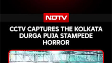 Kolkata Stampede | CCTV Captures The Horror At The Durga Puja Stampede That Killed 19