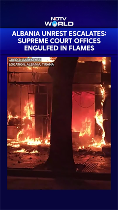 Albania Protests Escalate: Supreme Court Offices Set Ablaze as Unrest Enters Day 5