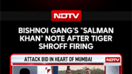 Tiger Shroff Shooting | Lawrence Bishnoi Gang's "Salman Khan" Note After Firing At Tiger Shroff
