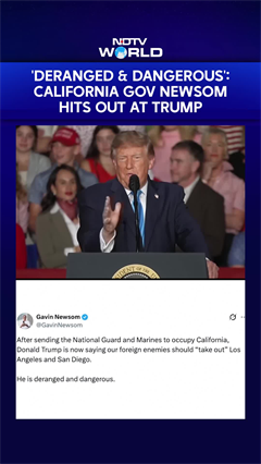 Gov Newsom Slams Trump As 'Deranged And Dangerous' Over Iran Remark On LA, San Diego