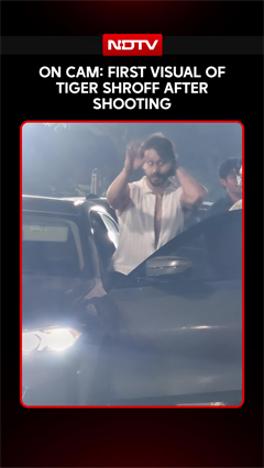 Watch: First Visuals Of Tiger Shroff After Juhu Firing Incident