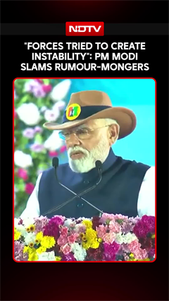 "Citizens Stood With The Nation": PM Modi Slams Rumour-Mongers, Praises Public Resolve