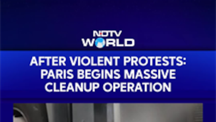Paris Counts Cost Of Chaos: Burnt Cars, Looted Shops And Curfews After Riot Weekend