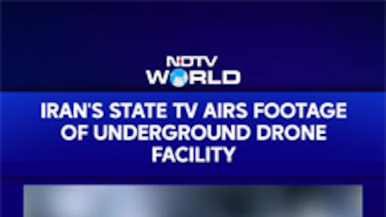 Iran's State TV Airs Footage Of Underground Drone Facility