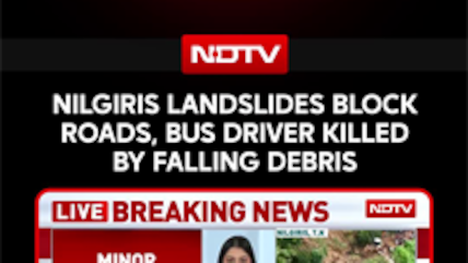 Kerala News | Nilgiris Landslides Block Roads, Bus Driver Killed By Falling Debris