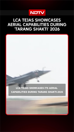 LCA Tejas Showcases Aerial Capabilities During 'Tarang Shakti' 2026