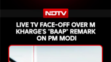 Live TV Face-Off Over M Kharge's Remark: Rajat Sethi, NDTV Anchor Engage In Heated Exchange
