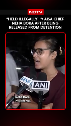Neha Bora's First Reaction After Being Released From Detention Following CJP March