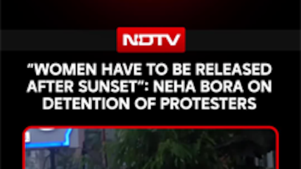 AISA Chief Neha Bora Questions Overnight Detentions: "Women Ought To Be Released After Sunset'