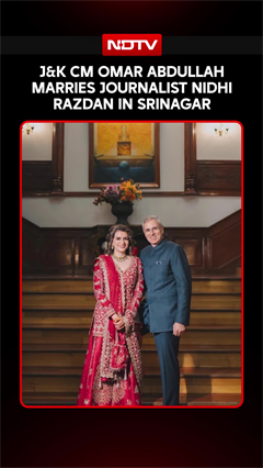 J&K CM Omar Abdullah Marries Nidhi Razdan In Srinagar