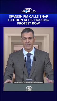 Spain's PM Sanchez Calls Early Election After Housing Bill Defeat
