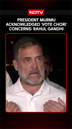 Rahul Gandhi Says President Murmu Acknowledged 'Vote Chori' Concerns After Key Meeting