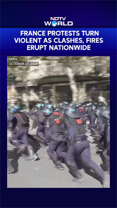 France Protests Turn Violent as Clashes, Fires Erupt Nationwide