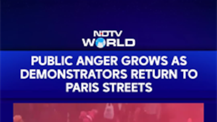 France Protest Erupts Again: Riot Police Clash With Protesters As Anti-Government Fury Explodes
