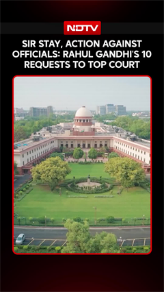 Rahul Gandhi's 10-Point Petition: Congress Seeks Pause On SIR, Independent Audit | Supreme Court