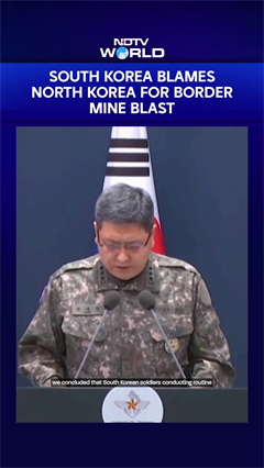 South Korea Blames North Korea For Border Mine Blast That Injured Soldiers