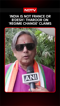 'India Is Not Bangladesh Or France': Shashi Tharoor Hits Back At 'Regime Change' Row