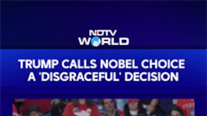 Trump Slams Nobel Peace Prize Decision, Says He Deserved 'Eight Nobel Prizes'