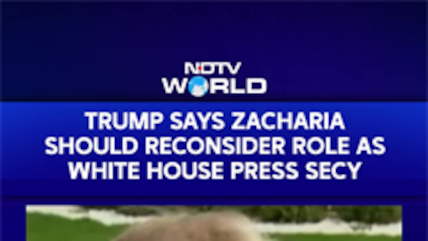 New White House Press Secretary Katie Zacharia Fired Hours After Trump Asked Her To "Reconsider"