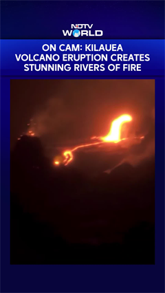 Hawaii's Kilauea Erupts Again, Unleashing Spectacular Rivers Of Lava