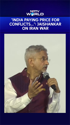 'We Are Paying Price For Conflicts We Aren't Part Of': EAM Jaishankar On Iran War