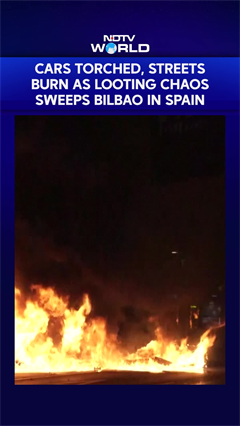 Spain's Streets Descend Into Chaos Amid Anti-Establishment Unrest | Bilbao Protest