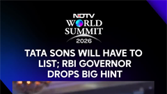RBI Governor Sanjay Malhotra Drops Big Hint On Tata Sons Listing Row At NDTV World Summit